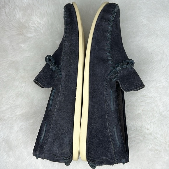 John Varvatos USA Men\'s Suede Loafers in Black, size 12M US. main image 6